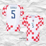 Primera Camiseta Croacia Jugador Sutalo 2022