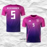 Segunda Camiseta Alemania Jugador Beckenbauer 2024