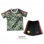 Camiseta Manchester United X Stone Roses 2024-2025 Nino