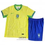Primera Camiseta Brasil 2024 Nino