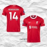 Primera Camiseta Liverpool Jugador Henderson 2023-2024
