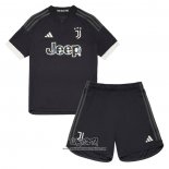 Tercera Camiseta Juventus 2023-2024 Nino