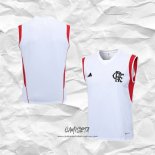 Camiseta de Entrenamiento Flamengo 2023-2024 Sin Mangas Blanco