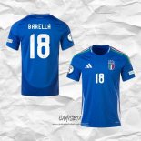 Primera Camiseta Italia Jugador Barella 2024-2025