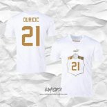 Segunda Camiseta Serbia Jugador Duricic 2022