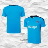 Camiseta de Entrenamiento Chelsea 2024-2025 Azul