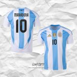 Primera Camiseta Argentina Jugador Maradona 2024
