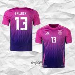 Segunda Camiseta Alemania Jugador Ballack 2024