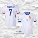 Segunda Camiseta Francia Jugador Griezmann 2024