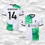 Segunda Camiseta Liverpool Jugador Henderson 2023-2024