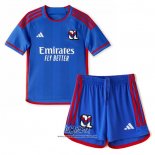 Segunda Camiseta Lyon 2023-2024 Nino