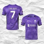 Tercera Camiseta Liverpool Jugador Luis Diaz 2023-2024
