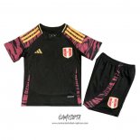 Segunda Camiseta Peru 2024 Nino