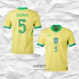 Primera Camiseta Brasil Jugador Casemiro 2024