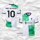 Segunda Camiseta Liverpool Jugador Mac Allister 2023-2024