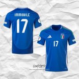 Primera Camiseta Italia Jugador Immobile 2024-2025