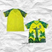 Camiseta Brasil Jesus 2025-2026 Amarillo Verde Tailandia