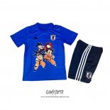 Camiseta Japon Dragon Ball 2025-2026 Nino Azul