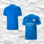 Camiseta Manchester City Portero 2022-2023 Azul