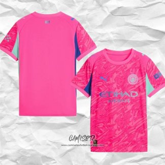 Camiseta Manchester City Portero 2025-2026 Rosa