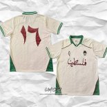 Camiseta Palestina Special 2025-2026 Blanco Verde Tailandia