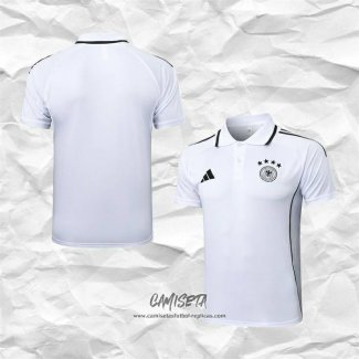 Camiseta Polo del Alemania 2025-2026 Blanco