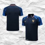 Camiseta Polo del Francia 2022-2023 Azul Oscuro