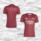 Camiseta Pre Partido del Arsenal 2025-2026 Rojo