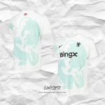 Camiseta Pre Partido del Chelsea 2025-2026 Blanco Verde