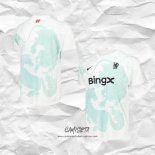 Camiseta Pre Partido del Chelsea 2025-2026 Blanco Verde