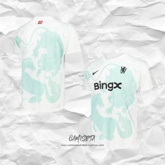 Camiseta Pre Partido del Chelsea 2025-2026 Blanco Verde