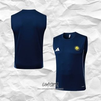 Camiseta de Entrenamiento Al Nassr 2025-2026 Sin Mangas Azul