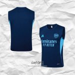 Camiseta de Entrenamiento Arsenal 2025-2026 Sin Mangas Azul