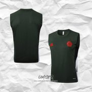 Camiseta de Entrenamiento Bayern Munich 2025-2026 Sin Mangas Verde