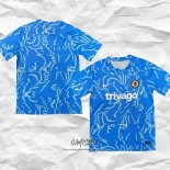 Camiseta de Entrenamiento Chelsea 2022 Azul Claro