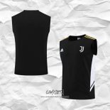 Camiseta de Entrenamiento Juventus 2022-2023 Sin Mangas Negro