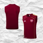 Camiseta de Entrenamiento Roma 2025-2026 Sin Mangas Rojo