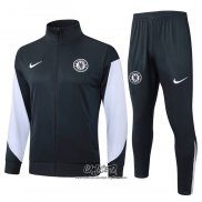 Chandal de Chaqueta del Chelsea 2025-2026 Nino Gris