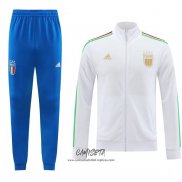 Chandal de Chaqueta del Italia 2024-2025 Blanco