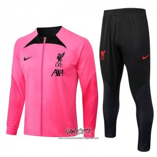 Chandal de Chaqueta del Liverpool 2022-2023 Rosa