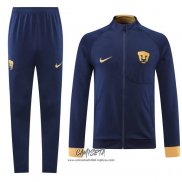 Chandal de Chaqueta del Pumas UNAM 2022-2023 Azul