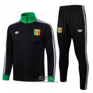 Chandal de Chaqueta del Senegal 2025-2026 Nino Negro