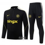 Chandal de Sudadera del Chelsea 2026-2027 Nino Negro