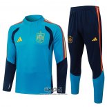 Chandal de Sudadera del Espana 2026-2027 Nino Azul