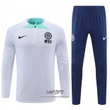 Chandal de Sudadera del Inter Milan 2022-2023 Blanco