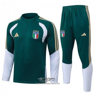 Chandal de Sudadera del Italia 2025-2026 Verde