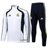 Chandal de Sudadera del Real Madrid 2025-2026 Blanco