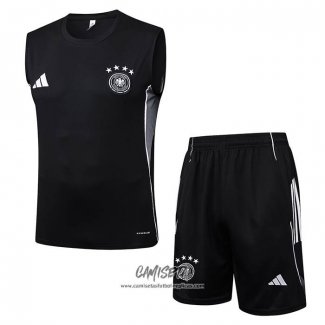 Chandal del Alemania 2025-2026 Sin Mangas Negro