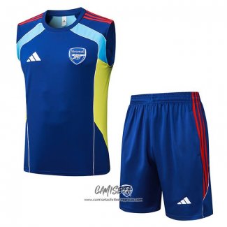 Chandal del Arsenal 2025-2026 Sin Mangas Azul