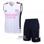 Chandal del Arsenal 2023-2024 Sin Mangas Blanco